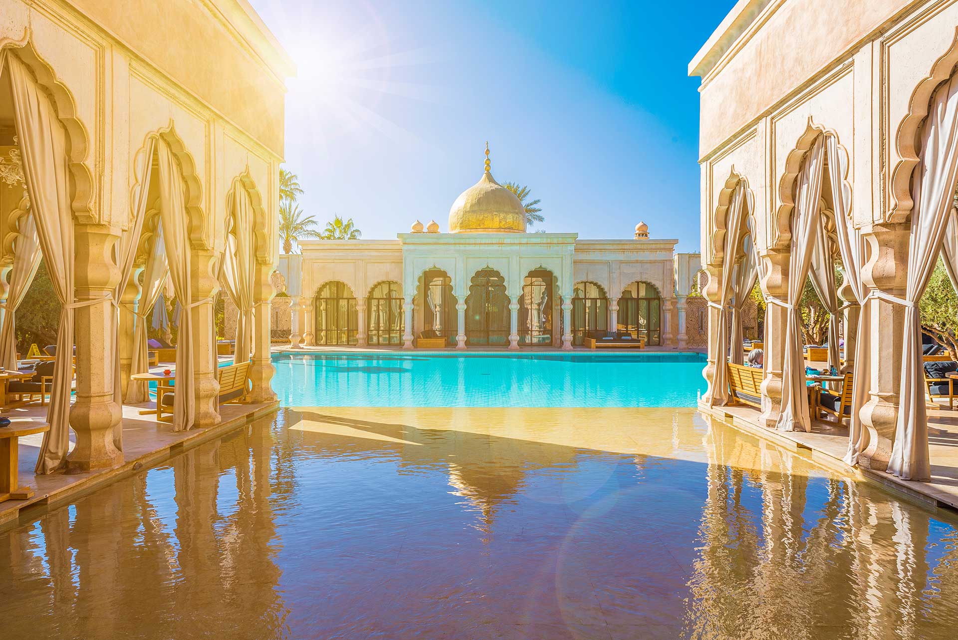 Unique Hotel Accommodation Accompanied by Islamic Architecture